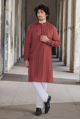 GZ-1411 | Semi-Stitched Summer Kurta Collection By Riwaj Men Swear